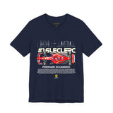 Leclerc 16 Inspired Formula Racing Car Graphic T Shirt Motorsport Streetwear Unisex Tee