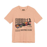 High Performance Single Seater Racing Car Graphic Unisex Heavy Cotton Tee Premium Motorsport Streetwear For Speed Lovers And Daily Casual Wear