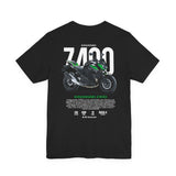 Kawasaki Z400 Naked Street Bike Graphic T Shirt Unisex Heavy Cotton Motorcycle Racing Streetwear Gift
