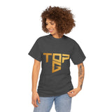 Top G Andrew Tate Graphic T Shirt Black Unisex Streetwear Motivational Hustle Tee Gold Typography Design