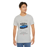 Blue Hypercar Artwork Unisex Heavy Cotton Tee High Speed Performance Inspired Streetwear Graphic Shirt For Car Enthusiasts And Automotive Art Collectors