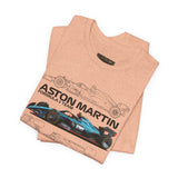 Single Seater Racing Car Artwork Unisex Heavy Cotton Tee High Speed Inspired Streetwear Graphic Shirt For Motorsport Fans And Performance Enthusiasts