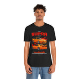 Japanese Turbo Legend Supra Inspired JDM Racing Graphic T Shirt Classic 90s Performance Car Streetwear Unisex Tee For Drift Track And Car Culture Fans