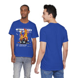 Currency Blaze Burning Money Graphic Unisex Jersey Short Sleeve Tee Bold Streetwear Flame Cash Statement T Shirt Urban Fashion