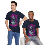 Masters Of Power Realm Unisex Heavy Cotton Tee Cosmic Skull Energy Design Fierce Warrior Spirit Streetwear For Dark Fantasy Lovers And Fearless Achievers