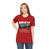Formula One Safety Car Inspired Motorsport Graphic Unisex Tee High Performance Racing Streetwear Track Day Apparel Pace Car Design For Racing Fans Speed Culture Enthusiasts