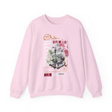 Blessed Praying Hands Floral Christian Graphic Unisex Heavy Blend Crewneck Sweatshirt Faith Inspired Religious Streetwear Bold Motivational Pullover