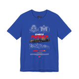 Elite Formula Racing Blueprint Speed Legacy Unisex Tee Motorsport Streetwear Shirt