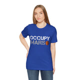 Mars Exploration Unisex Heavy Cotton Tee Bold Space Graphic Shirt Futuristic Sci Fi Adventure Design Inspiring Gift for Space Lovers and Dreamers