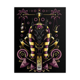 Anubis Balance God Matte Vertical Poster Egyptian Mythology Wall Art Cosmic Balance Decor For Home Office Gym Tattoo Studio Spiritual Aesthetic And Modern Streetwear Art Lovers