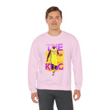 The Court Monarch Unisex Sweatshirt Motivational Basketball Streetwear Bold Athletic Pullover for Champions Dreamers and Sports Lovers