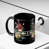 You Can Be Whatever Motivational Coffee Mug Ceramic White Accent Mug Bold Floral Empowerment Design Daily Reminder Positive Energy Drinkware Perfect Gift for Dreamers Friends Office and Home