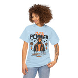 Mask Power Anonymous Strength Graphic Unisex Heavy Cotton Tee Bold Urban Streetwear Empowerment Hacker Inspired Motivational T Shirt