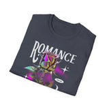 Unisex Softstyle T Shirt Romance Rose Graphic Black Tee Aesthetic Gothic Love Inspired Streetwear Fashion Bold Artistic Outfit