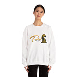TopG Unisex Heavy Blend Crewneck Sweatshirt Premium Motivational Graphic Streetwear Tate Knight Design Hustle Mindset Apparel