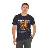 Currency Blaze Burning Money Graphic Unisex Jersey Short Sleeve Tee Bold Streetwear Flame Cash Statement T Shirt Urban Fashion