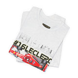 Leclerc 16 Inspired Formula Racing Car Graphic T Shirt Motorsport Streetwear Unisex Tee