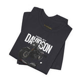 Harley Davidson Fat Bob Inspired Cruiser Motorcycle Graphic Unisex Heavy Cotton Tee Premium Biker Streetwear T Shirt for Riders Enthusiasts Everyday Wear