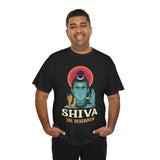 Lord Shiva The Destroyer Unisex Graphic T Shirt Mahadev Mahakal Devotional Hindu Spiritual Cotton Tee Trishul Rudraksha Temple Festival Wear India