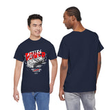 Attire Power Unisex Heavy Cotton Tee Graphic T Shirt Black Hustler Money Design Wealth Streetwear Bold Entrepreneur Alpha Mindset Financial Success Fashion