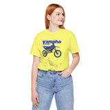 Yamaha YZ125 Inspired Motocross Blueprint Unisex Heavy Cotton Tee Dirt Bike Racing Graphic Shirt Streetwear Gift For Riders