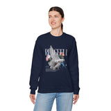 Peaceful Dove Floral Crewneck Sweatshirt Comfortable Unisex Pullover Motivational Streetwear Bold Graphic Design Symbol of Peace Perfect Gift for Friends Birthdays Cozy Days Casual Wear