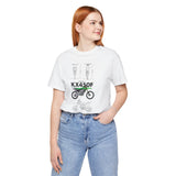 Kawasaki KX450F Motocross Inspired Unisex Heavy Cotton Tee Dirt Bike Racing Graphic Shirt For Riders Fans Streetwear Casual Wear Gift