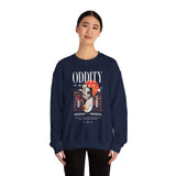 Oddity Own Your Uniqueness Unisex Heavy Blend Crewneck Sweatshirt Abstract Modern Graphic Bold Artistic Statement Streetwear Pullover