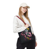 Snapshot of Madness Art Eco Tote Bag Dark Comic Neon Design Premium Canvas Reusable Shopping Bag Streetwear Lifestyle Accessory for Creative Thinkers Artists and Urban Dreamers