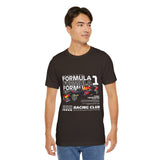 High Performance Single Seater Racing Car Graphic Unisex Heavy Cotton Tee Premium Motorsport Streetwear For Speed Lovers And Daily Casual Wear