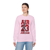 Air Jordan Sky Legend Unisex Sweatshirt Heavy Blend Motivational Athletic Streetwear Bold Basketball Inspired Design Premium Comfort Fashion For Dreamers Hustlers And Game Changers