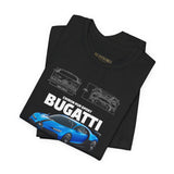 Blue Hypercar Artwork Unisex Heavy Cotton Tee High Speed Performance Inspired Streetwear Graphic Shirt For Car Enthusiasts And Automotive Art Collectors