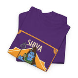 Lord Shiva Mahadev Devotional Unisex T Shirt Hindu Spiritual Graphic Cotton Tee Trishul Rudraksha Mahakal Temple Festival Wear Meditation Yoga Gift India
