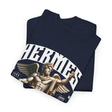 Hermes Greek Mythology Unisex Heavy Cotton Tee Ancient God of Communication and Travel Streetwear Graphic T Shirt