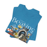 My Heart Is Beating Floral Anatomy Collage Unisex Jersey Short Sleeve Tee Abstract Vintage Graphic Artistic Streetwear Statement T Shirt