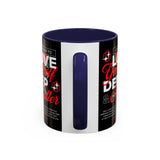 Love Yourself Deep Accent Coffee Mug 11oz 15oz Self Love Motivational Quote Cup Rose Graphic Positive Affirmation Daily Inspiration Empowerment Gift Mug