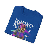 Romance Rose Graphic Unisex Softstyle T Shirt Black Tee Aesthetic Gothic Love Inspired Streetwear Fashion Bold Artistic Outfit