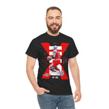 Air Ascent Unisex Heavy Cotton Tee Bold Motivational Streetwear Design Dynamic Red Black Aesthetic Athletic Fashion Statement For Dreamers Hustlers And Visionary Achievers
