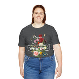 You Can Be Whatever Unisex Jersey Short Sleeve Tee Comfortable Motivational Graphic T-Shirt Bold Floral Empowerment Streetwear Positive Vibes Everyday Wear Perfect Gift for Friends Dreamers and Free Spirits