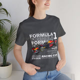 High Performance Single Seater Racing Car Graphic Unisex Heavy Cotton Tee Premium Motorsport Streetwear For Speed Lovers And Daily Casual Wear