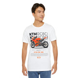KTM RC 8C Track Inspired Unisex Heavy Cotton Tee Racing Superbike Graphic Streetwear Motorsport Fan T Shirt