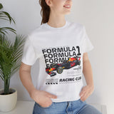 High Performance Single Seater Racing Car Graphic Unisex Heavy Cotton Tee Premium Motorsport Streetwear For Speed Lovers And Daily Casual Wear