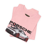 High-Performance Track Machine Blueprint Design Unisex Heavy Cotton Tee Powerful Street Racing Inspired Graphic Shirt