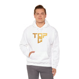 Top G Andrew Tate Graphic Hoodie Black Unisex Streetwear Motivational Hustle Pullover Sweatshirt Gold Typography Design