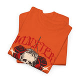 Monsters Skull Guardians Gothic Horror Unisex Heavy Cotton Tee Dark Graphic Halloween Streetwear Bold Vintage Skull T Shirt