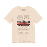 Classic 1965 Fastback Muscle Car Illustration Unisex Heavy Cotton Tee Retro Collector Streetwear Gift Shirt