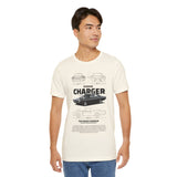 Legendary Retro Muscle Coupe Blueprint Unisex Heavy Cotton Tee Powerful Vintage Streetwear Art Shirt for Car Lovers & Collectors