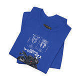 YZF-R1 Motorcycle Inspired Tee Japanese Liter Class Superbike Graphic Unisex Heavy Cotton Tee Racing Blueprint Streetwear Art Gift 2