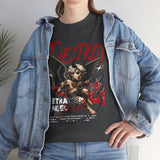 Betrayed Angel Destroy Graphic Unisex Heavy Cotton T Shirt Edgy Gothic Streetwear Bold Motivational Urban Fashion Outfit