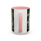 Money Mindset Accent Coffee Mug 11oz 15oz Motivational Hustle Grind Wealth Entrepreneur Graphic Ceramic Mug Bold Streetwear Inspired Success Lifestyle Cup